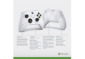 MICROSOFT Xbox Kablosuz Oyun Kumandası Robot White_4