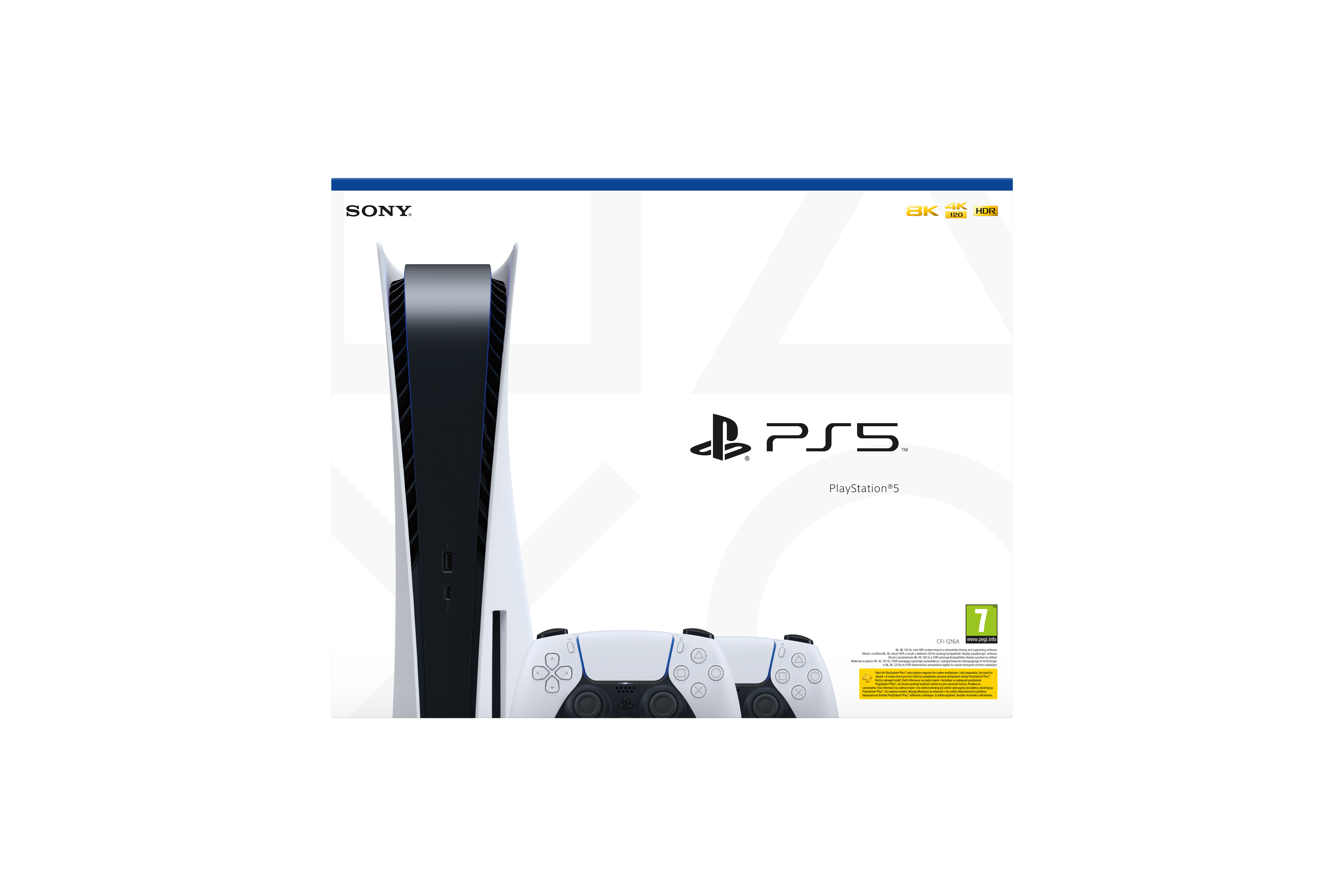 SONY PS5 Standart C Chassis DualSense Bundle Konsol Beyaz