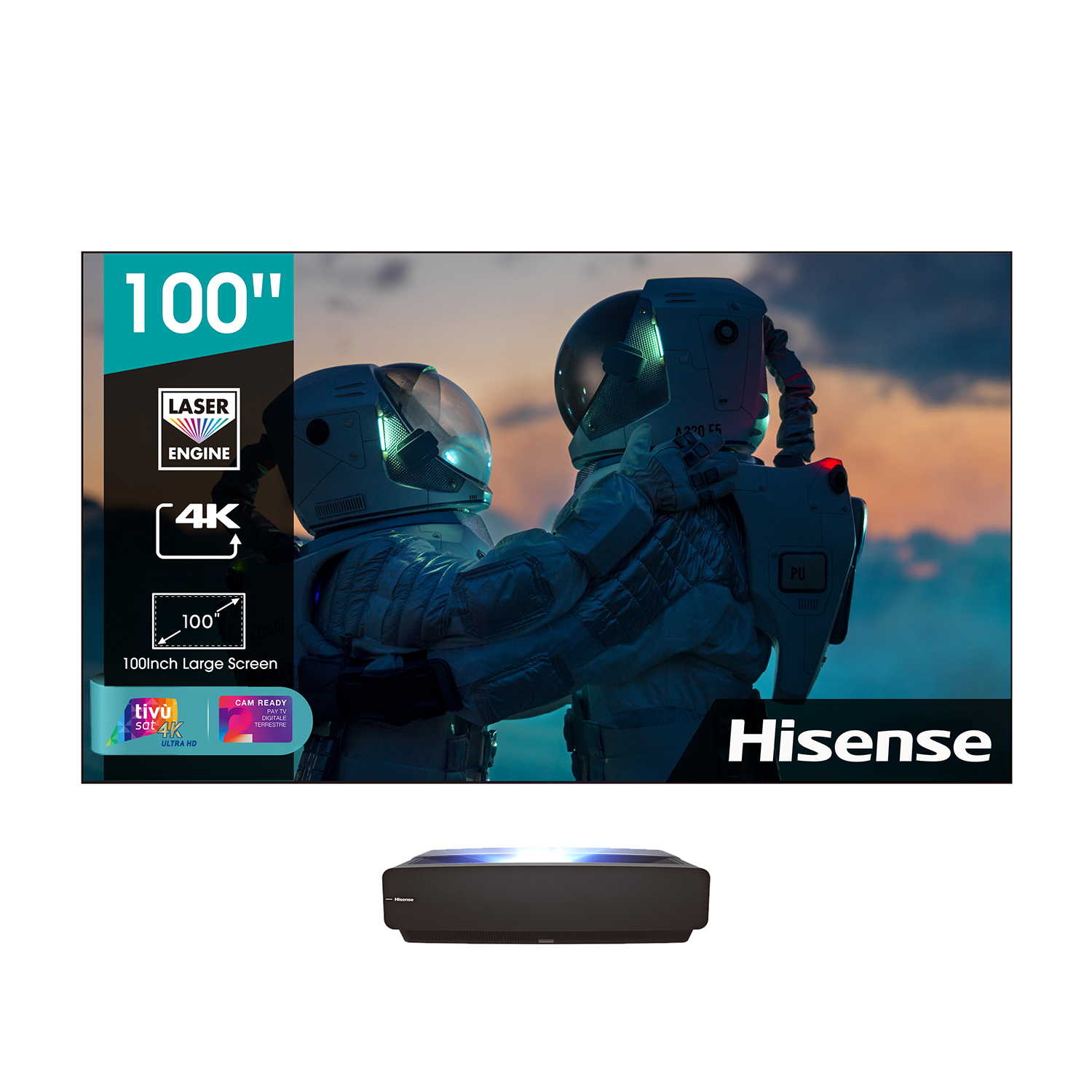 Videoproiettore Hisense 100L5F-D12