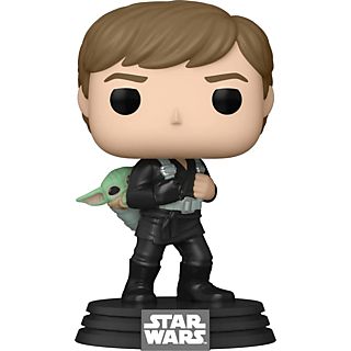 Figura Funko Pop! - Book of Boba Fett: Luke SkyWalker & Grogu, Multicolor