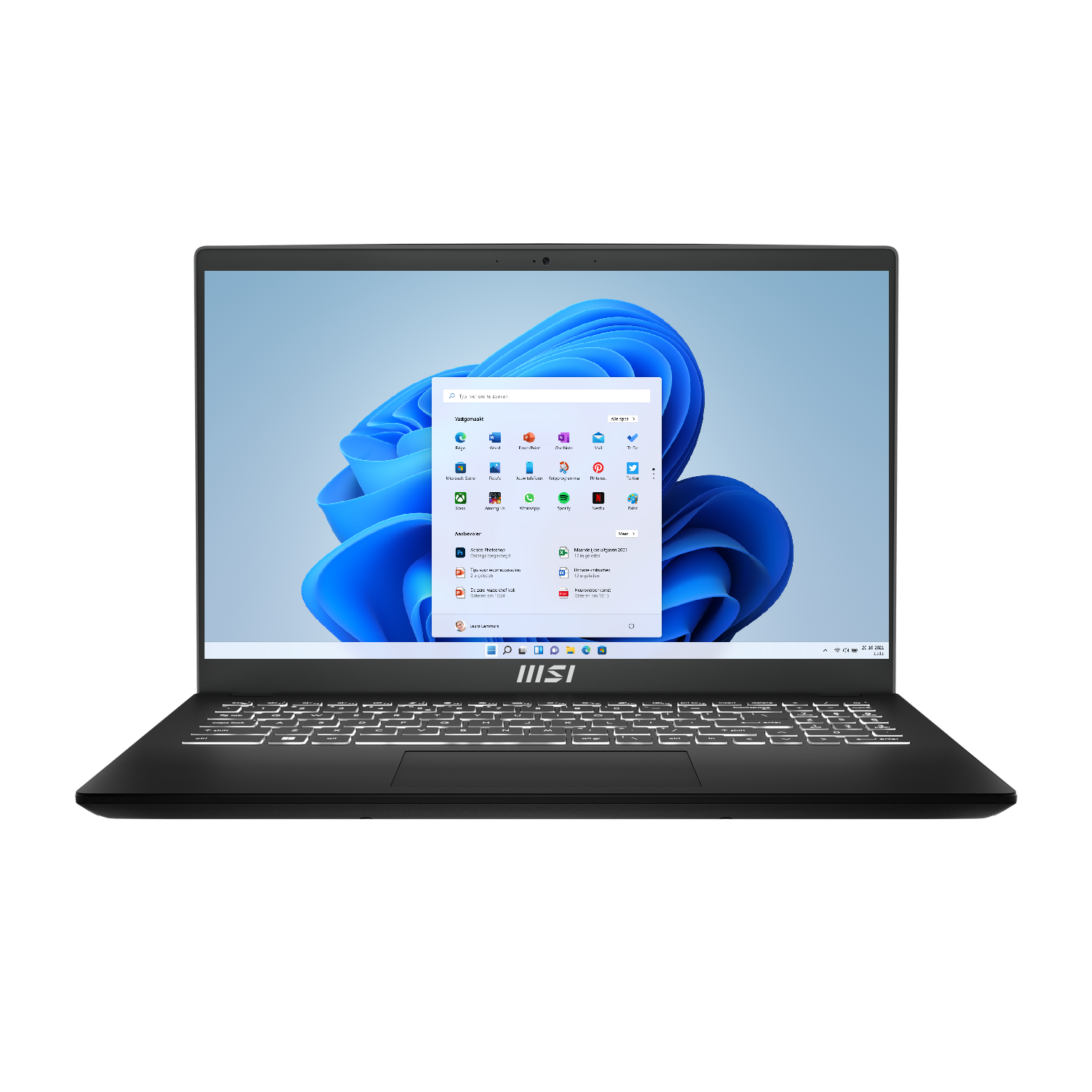 MSI Modern 15 B13M-273NL - 15.6 inch - Intel Core i5 - 8 GB - 512 GB