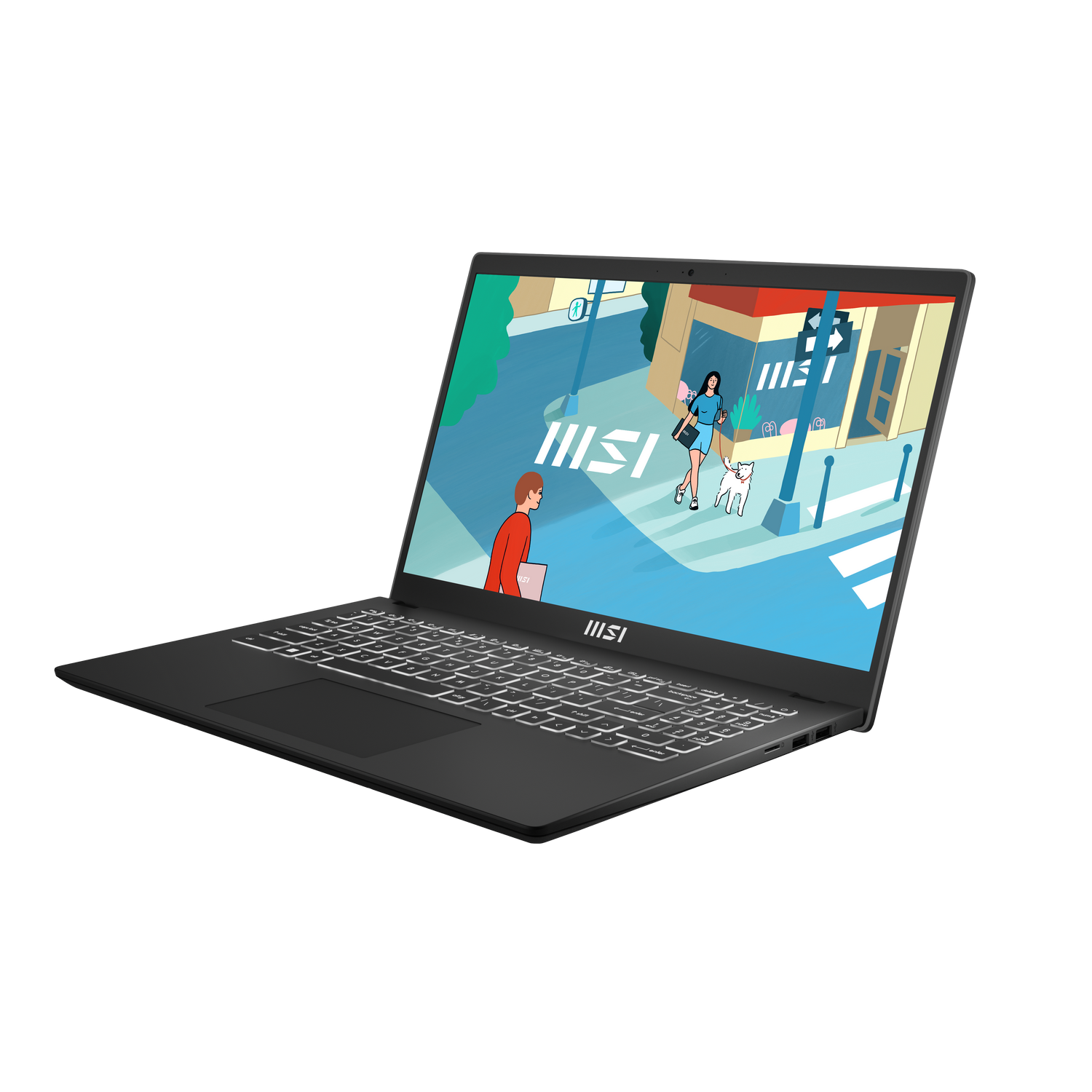 MSI Modern 15 B13M-273NL - 15.6 inch - Intel Core i5 - 8 GB - 512 GB
