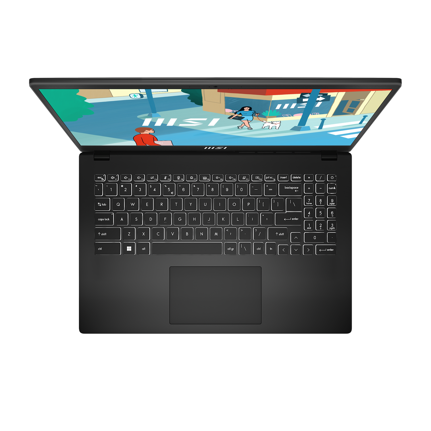 MSI Modern 15 B13M-273NL - 15.6 inch - Intel Core i5 - 8 GB - 512 GB