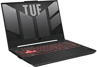 ASUS TUF Gaming A15 FA507XV-HQ002W, Notebook mit 15,6 Zoll Display, AMD Ryzen™ 9 Prozessor, 16 GB RAM, 1 TB SSD, NVIDIA GeForce RTX 4060, Schwarz, Grau