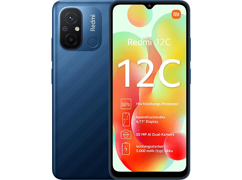 XIAOMI REDMI 12C Blue 64 GB Ocean Dual SIM