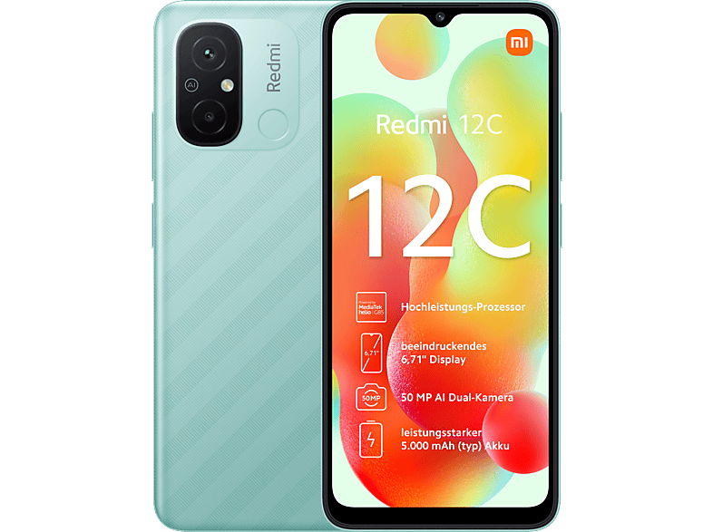 XIAOMI Green 64 | Mint - REDMI | SIM 64 Mint Green Smartphone Dual GB kaufen SATURN 12C