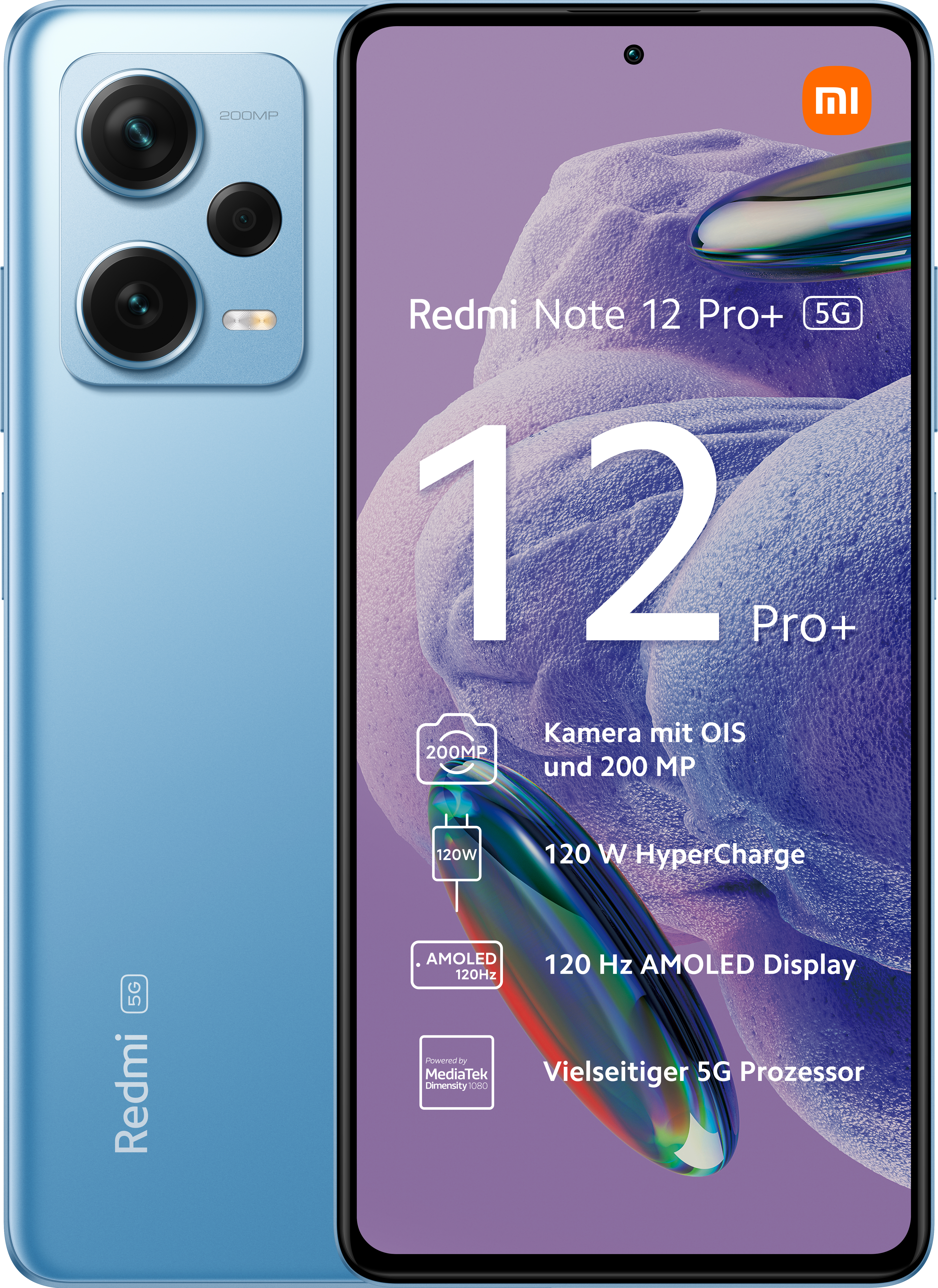 Blue Dual Redmi 5G Sky GB XIAOMI SIM Note 12 Pro+ 256
