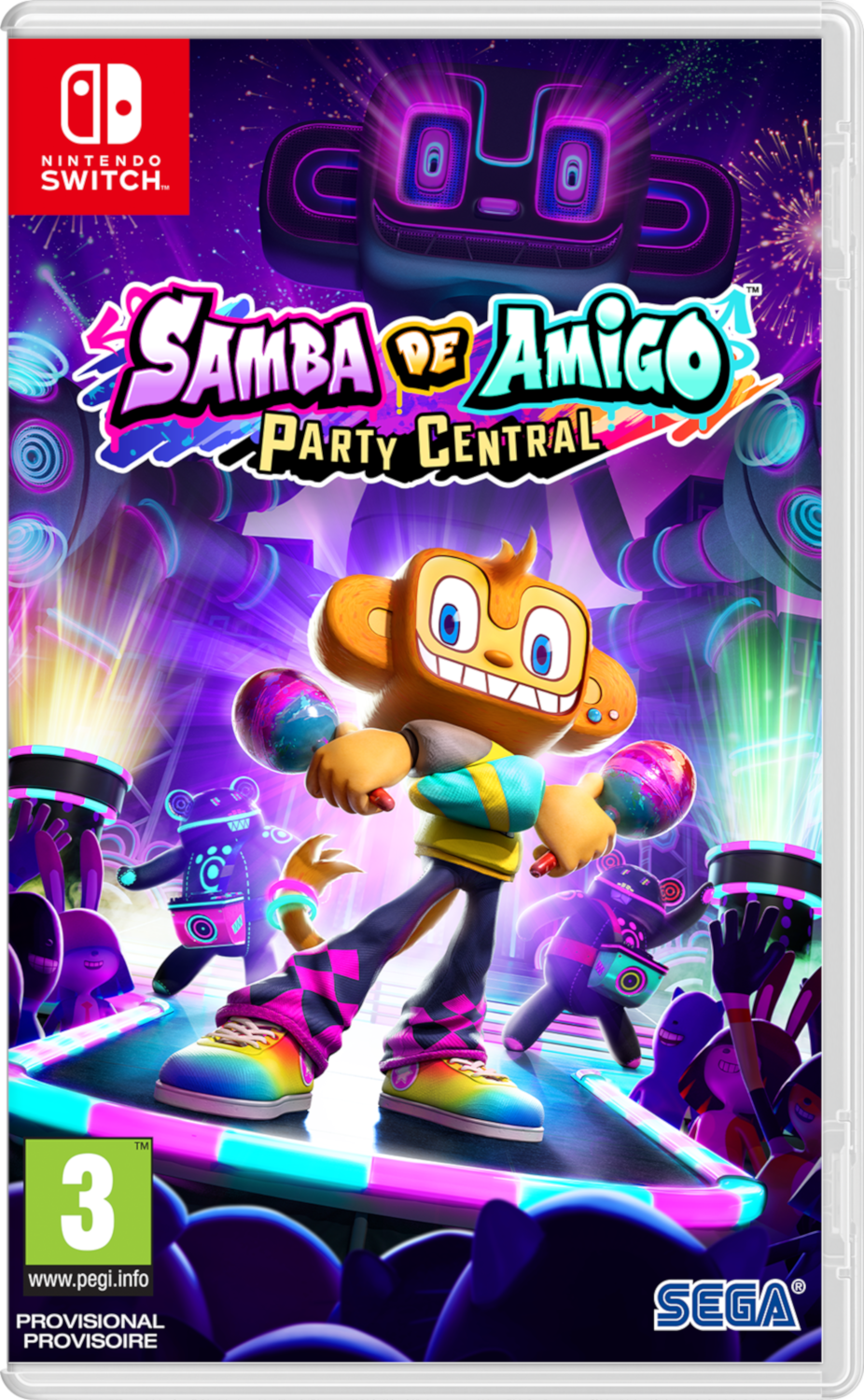 Samba De Amigo Party Central UK/FR Switch