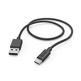 Cable - Hama 00201594, De USB - A a USB - C, 1 m, Negro