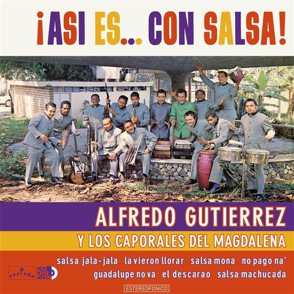 Salsa! Y Asi Es...Con - Alfredo Caporales - (Vinyl) Magdalena Gutierrez Los Del