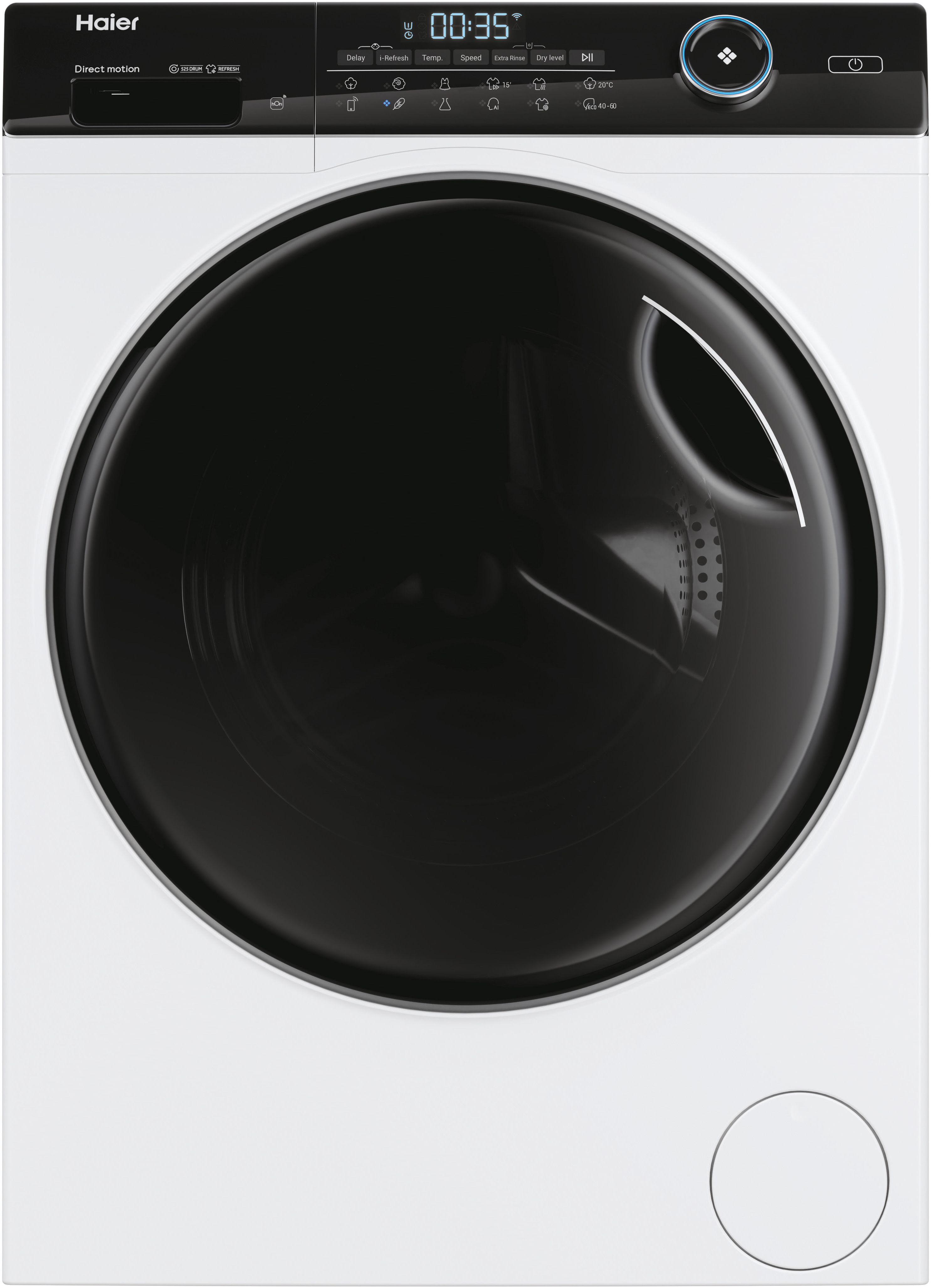 HAIER HWD80-B14959U1 Mosó és szárítógép 8+5 kg, Direct Motion motor, WiFi, fehér