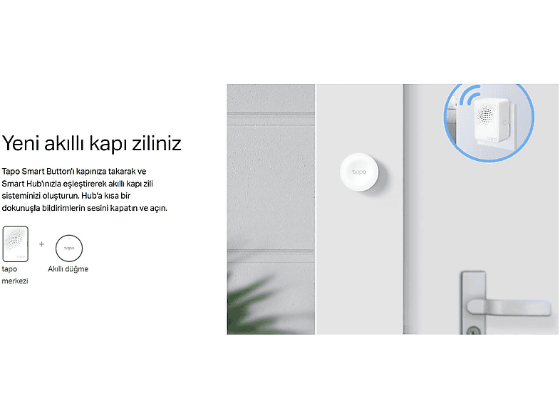 TP-LINK Tapo S200B Akıllı Buton Beyaz_2