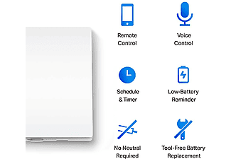 TP-LINK Tapo S210 Akıllı Işık Anahtarı Beyaz_1