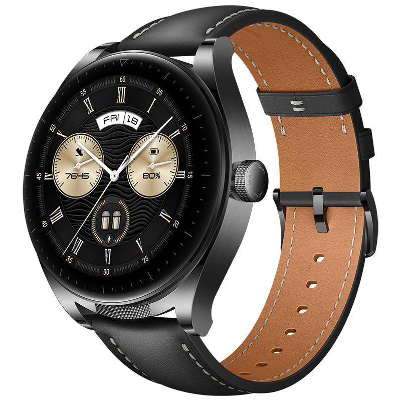 HUAWEI Buds Smartwatch Leder, Schwarz 140-210, WATCH