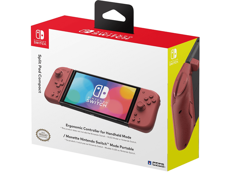 Hori Split Pad Compact (apricot rot) für Nintendo Switch; Controller — Foto 4 von 5