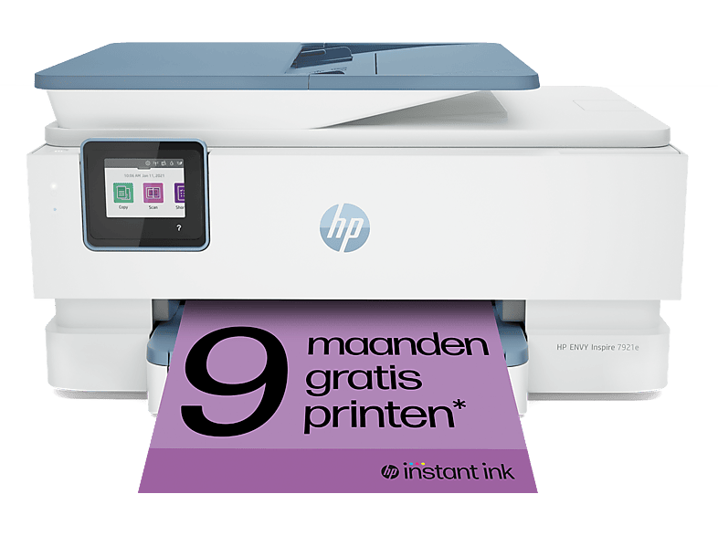 HP ENVY HP Inspire 7921e All-in-One printer, Home, Printen, kopiëren, scannen, Draadloos; HP+; Geschikt voor HP Instant Ink; Automatische documentinvoer