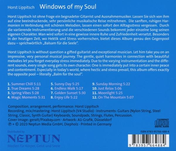 Horst Lippitsch - Windows Of My Soul  - (CD)