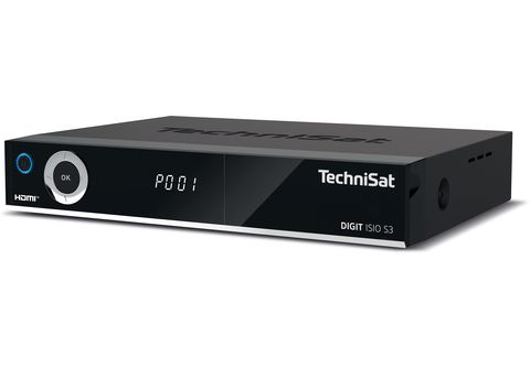 TECHNISAT DIGIT ISIO S3 HDTV-TwinTuner (DVB-S/S2) (HDTV, PVR-Funktion,  DVB-S, DVB-S2, Schwarz)