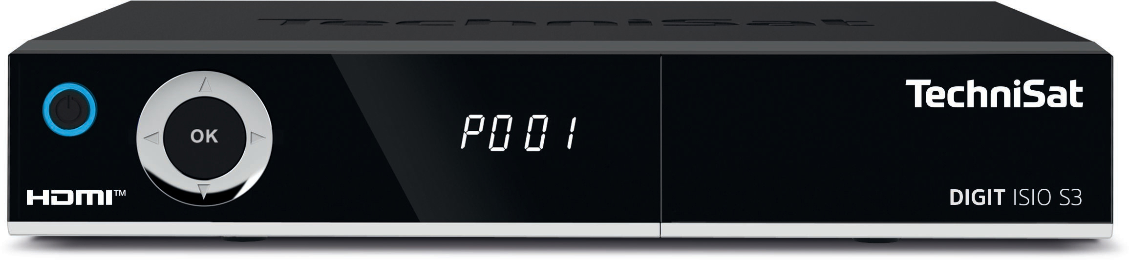 TECHNISAT DIGIT ISIO S3 HDTV-TwinTuner (DVB-S/S2) (HDTV, PVR-Funktion, DVB-S, DVB-S2, Schwarz)