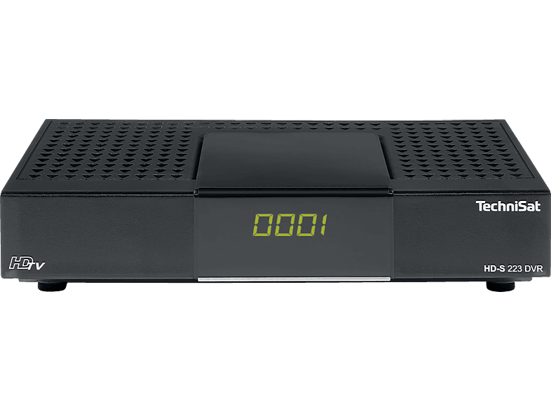 TECHNISAT HD-S 223 DVR SAT-Receiver (DVB-S, DVB-S2, schwarz)