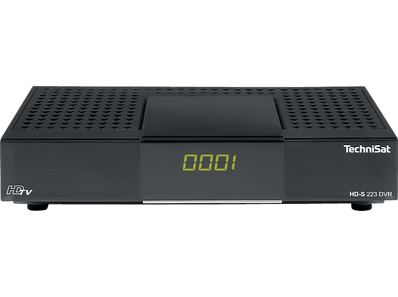 TECHNISAT HDS 223 DVR HDTV DigitalSatReceiver (DVBS, DVBS2, Schwarz