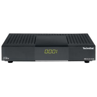 TECHNISAT HD-S 223 DVR HDTV DigitalSat-Receiver (DVB-S, DVB-S2, Schwarz)