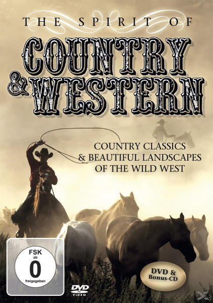 VARIOUS - The Spirit Country Of & Western - (DVD + CD)