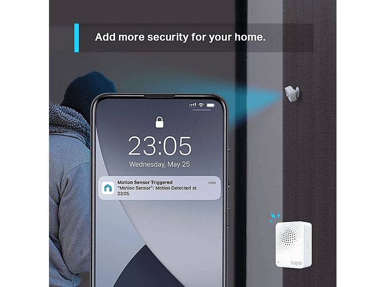 TP-LINK Tapo T100 Akıllı Hareket Sensörü Beyaz_5