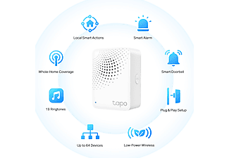 TP-LINK Tapo H100 Smart Hub Beyaz_1