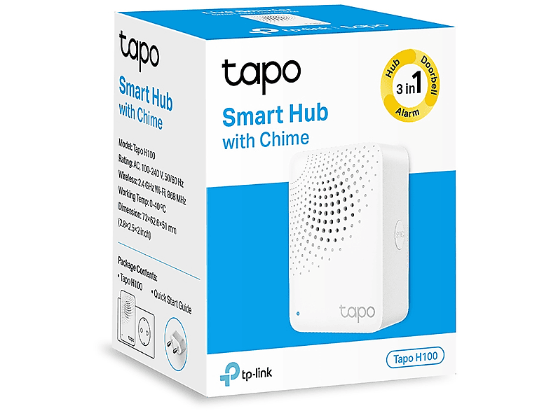 TP-LINK Tapo H100 Smart Hub Beyaz_7