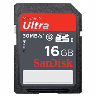 SCHEDA DI MEMORIA SANDISK SD ULTRA 16GB 30MB/S CL10