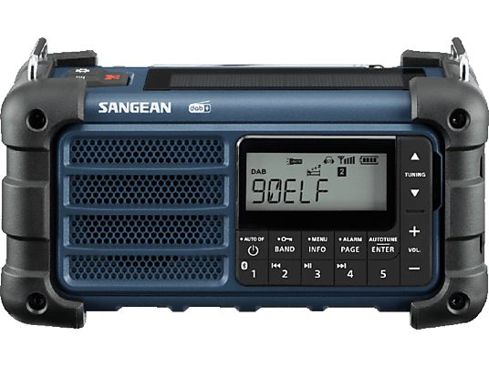SANGEAN MMR-99 - Digitalradio (FM, DAB+, Ozeanblau)