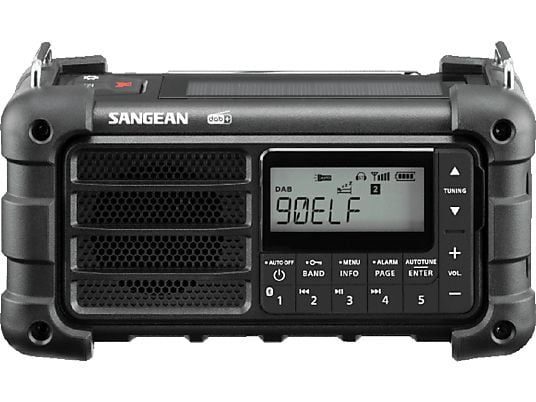SANGEAN MMR-99 - Digitalradio (FM, DAB+, Noir minuit)