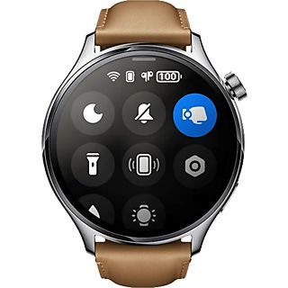 XIAOMI Watch S1 Pro - Smartwatch (135 - 205 mm, Leder, Silber)