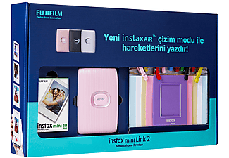 FUJIFILM Instax Mini Link 2 Bundle Box Fotoğraf Yazıcısı Pembe_5