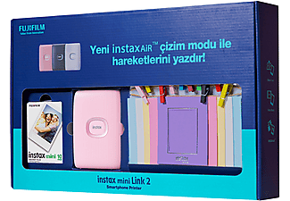 FUJIFILM Instax Mini Link 2 Bundle Box Fotoğraf Yazıcısı Pembe_6