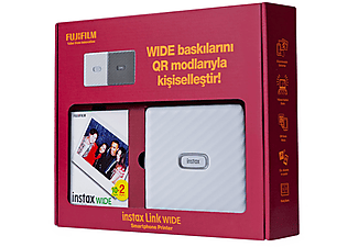 FUJIFILM Instax Link Bundle Box Fotoğraf Yazıcısı Beyaz_1