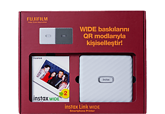 FUJIFILM Instax Link Bundle Box Fotoğraf Yazıcısı Beyaz