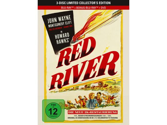 Red River-Panik am roten Fluss-Limitiertes Mediabook Blu-ray