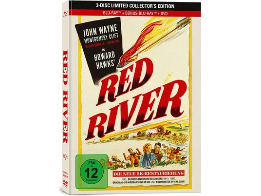 Red River-Panik am roten Fluss-Limitiertes Mediabook Blu-ray