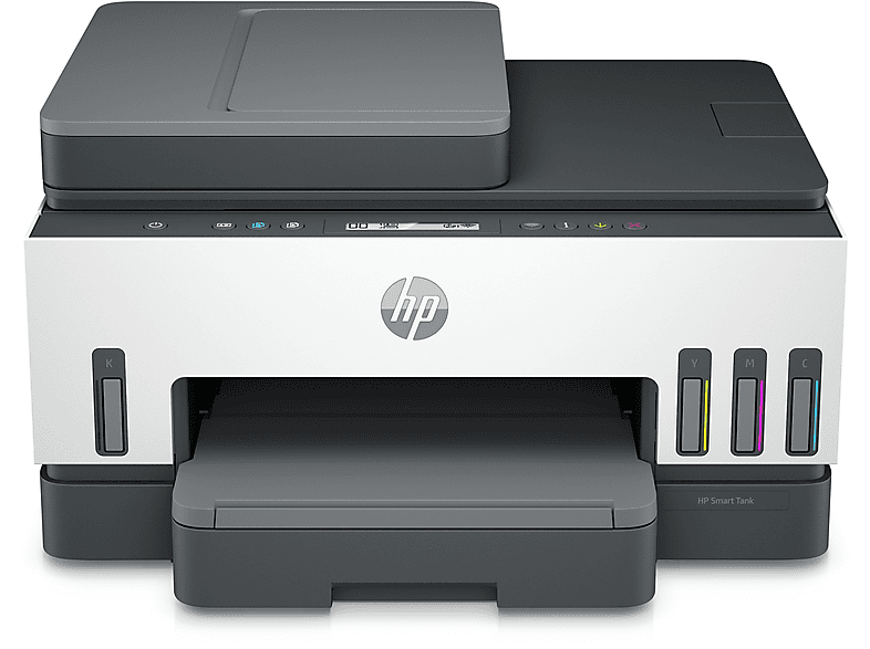 HP SmartTank 750 multifunkciós színes DUPLEX WiFi/LAN külső tintatartályos tintasugaras nyomtató (6UU47A)