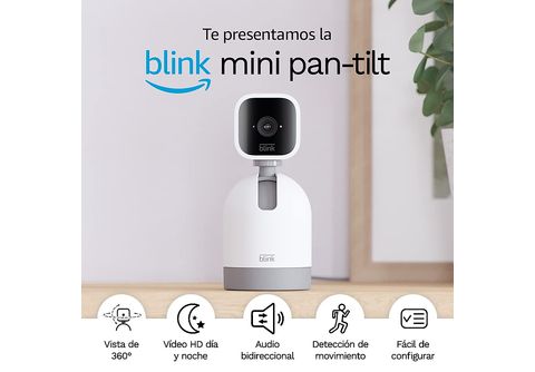 Cámara Blink Mini con paneo e inclinación Cámara de seguridad, enchufa -  Default Title - VIRTUAL MUEBLES
