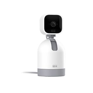 Cámara de vigilancia IP - Amazon Blink Mini Pan-Tilt, Graba HD, Función de visión nocturna, 360º, Blanco