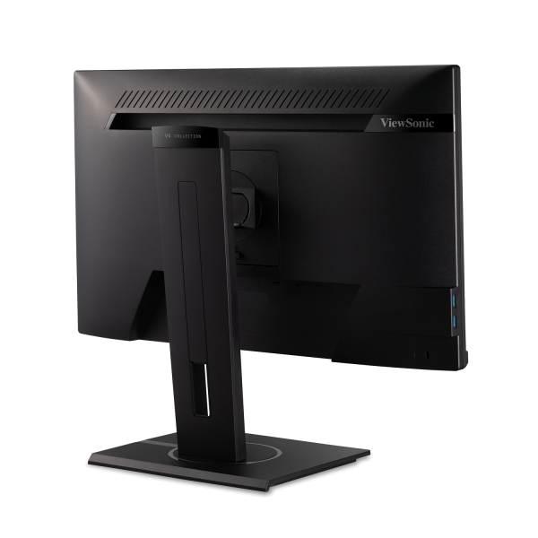 Monitor - ViewSonic VG2440, 24 " Full HD, 5 ms, 15 - 90 kHz, x3 USB, HDMI, VGA, DisplayPort, 250 cd/m², Negro