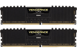 CORSAIR Arbeitsspeicher Vengeance LPX 16GB DIMM Kit (2x 8GB), DDR4-3200, CL16, Schwarz