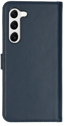 SELENCIA Flipcover Real Leather Galaxy S23 Plus Blauw (SH00055716)