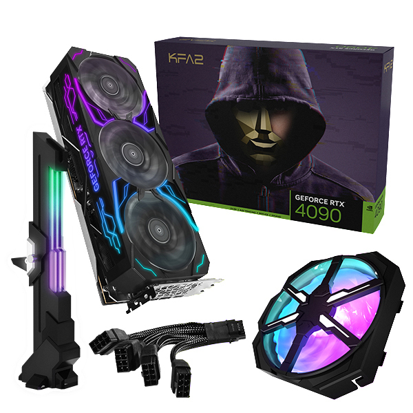 KFA2 GeForce RTX™ 4090 SG 1-Click OC (49NXM5MD6DSK) 24GB GDDR6X 384-bit DP*3/HDMI DLSS 3 (NVIDIA, Grafikkarte)