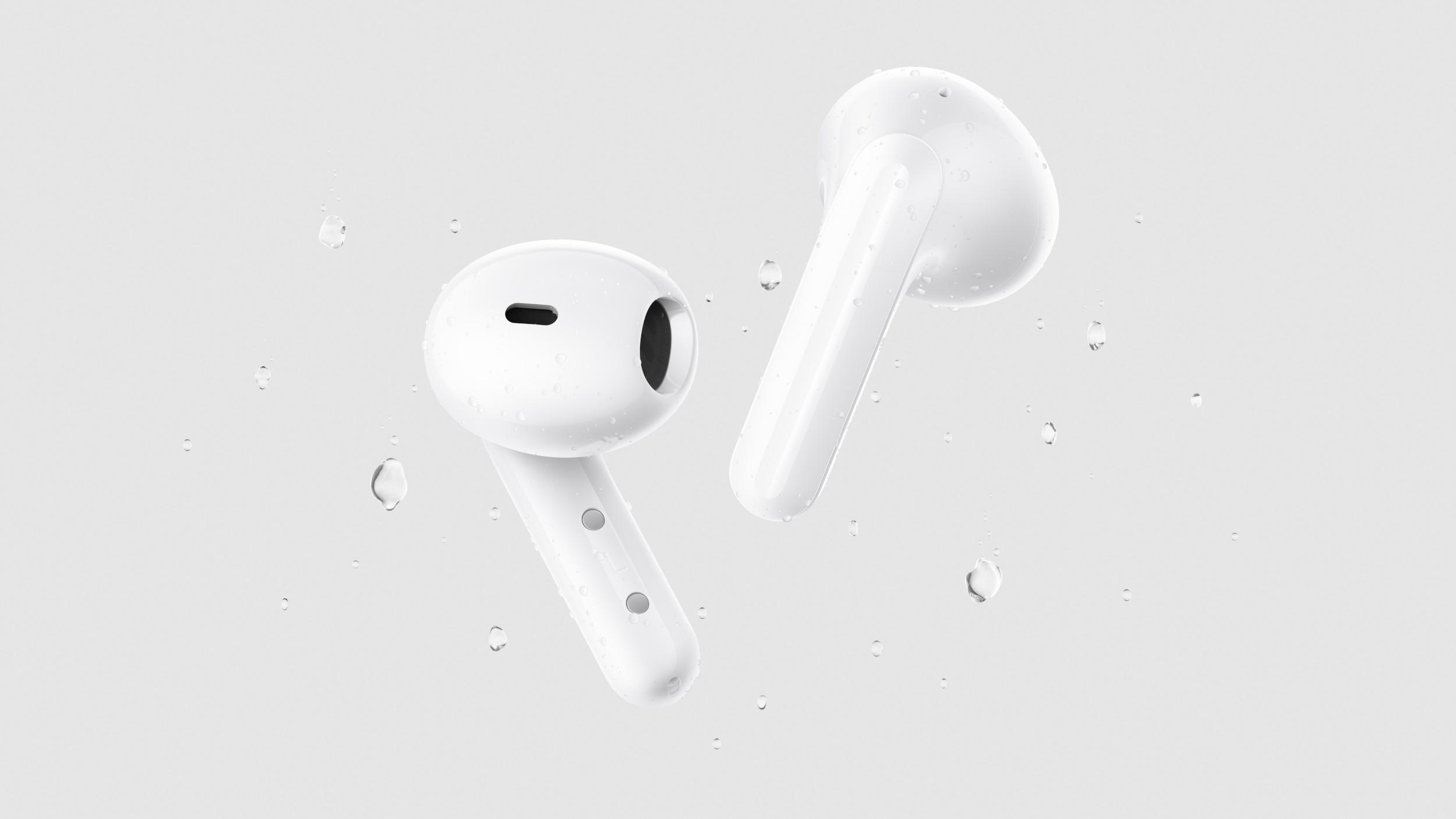 Buds 4 XIAOMI Bluetooth White Lite, In-ear Redmi Kopfhörer