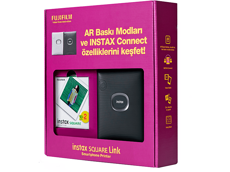 FUJIFILM Instax SQ Link Bundle Box Yeşil