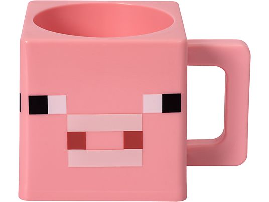 JOOJEE Minecraft Pig Cube - Tasse (Pink)